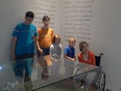 IV. třída v Památníku Velké Moravy