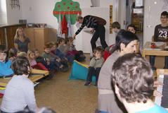 Popovičtí prvňáčci navštívili naše školáky