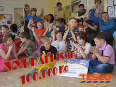 100.000 Kč pro naši školu
