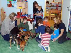 Jezevčíci v mateřské škole