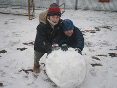 Sněhobílé radovánky