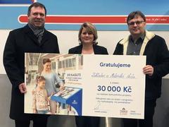 Vyhráli jsme 30.000,- Kč