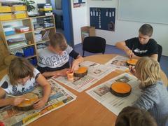 Podzimní tvoření ve školní družině