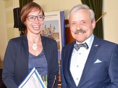 Ocenění paní učitelky Lucie Šťastné