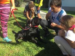 Kira na návštěvě