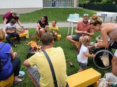 Setkání na zahradě