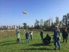 Prvňáčci pouští draka