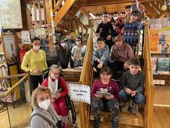 Návštěva knihovny BBB