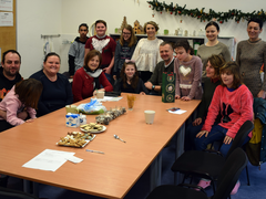 Vánoční posezení s rodiči