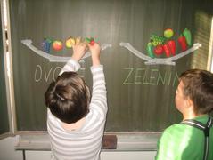 Zprávy z II. třídy - Ovoce a zelenina