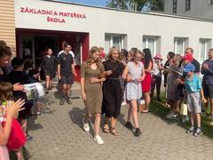 Vycházející žáci