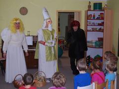 Mikuláš v mateřské škole