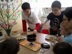 Čokoládové fondue ve IV. třídě